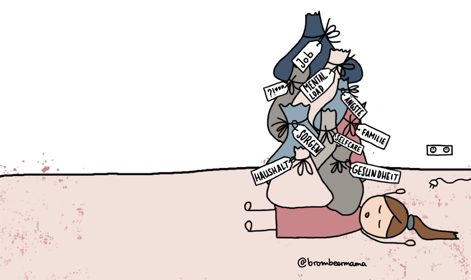 Der unsichtbare Rucksack – warum Mental Load dich so erschöpft