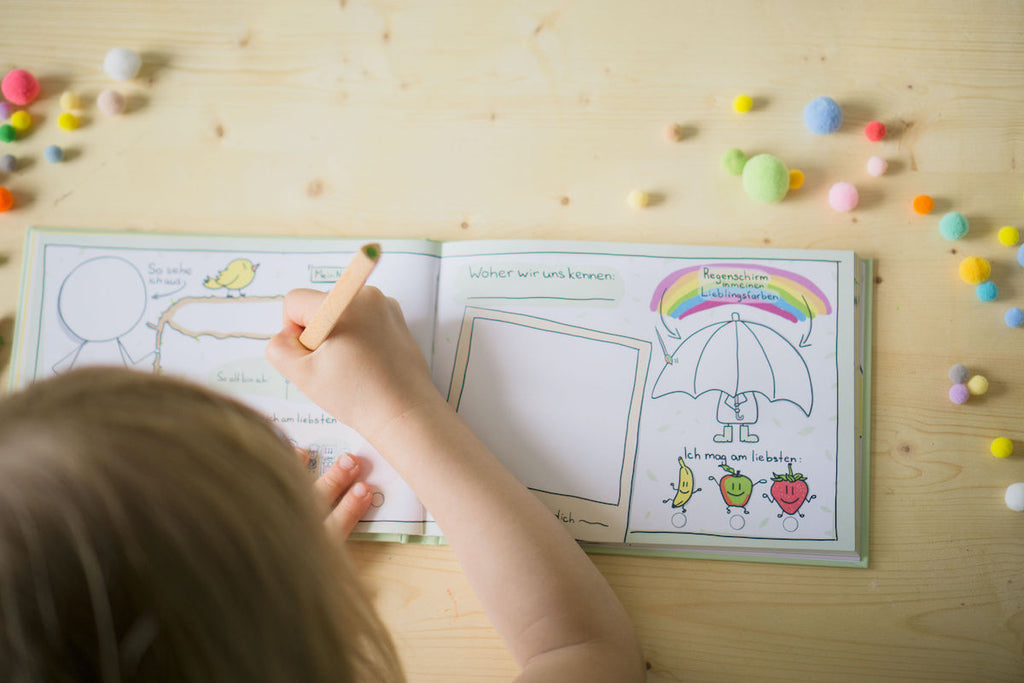 Freundschaftsbuch Meine Lieblingsmenschen Erinnerungen an die Kindergartenzeit