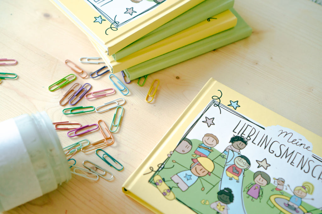 Freundschaftsbuch "Meine Lieblingsmenschen" Grundschulzeit