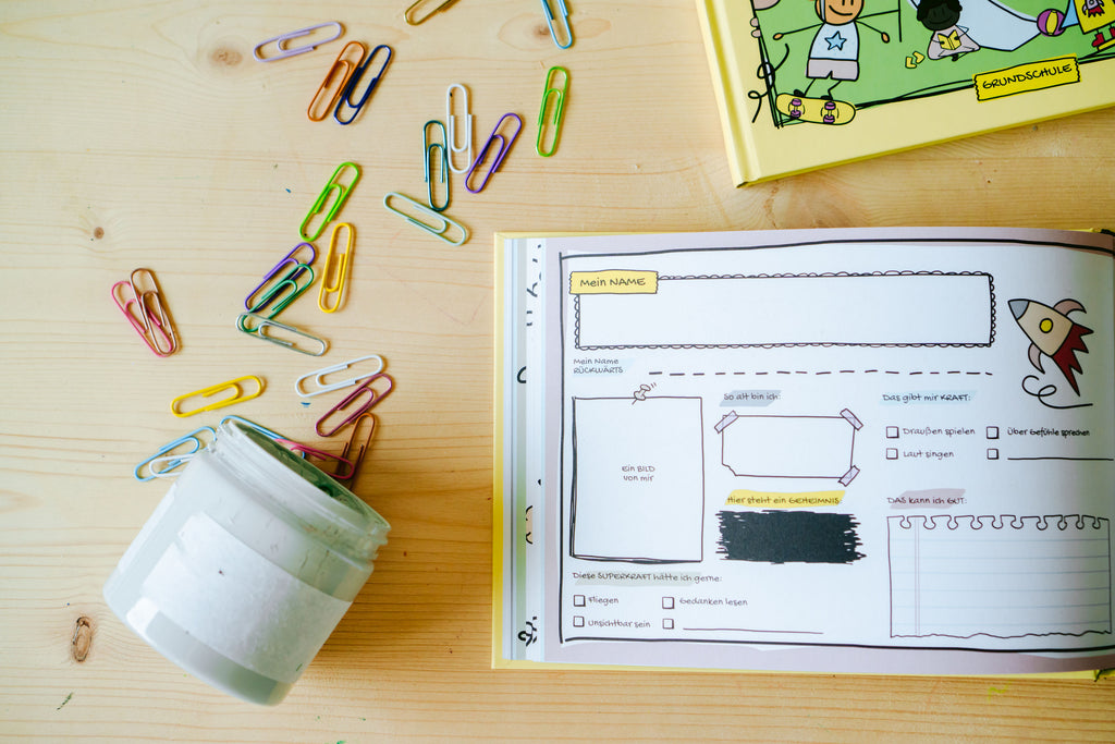 Freundschaftsbuch "Meine Lieblingsmenschen" Grundschulzeit