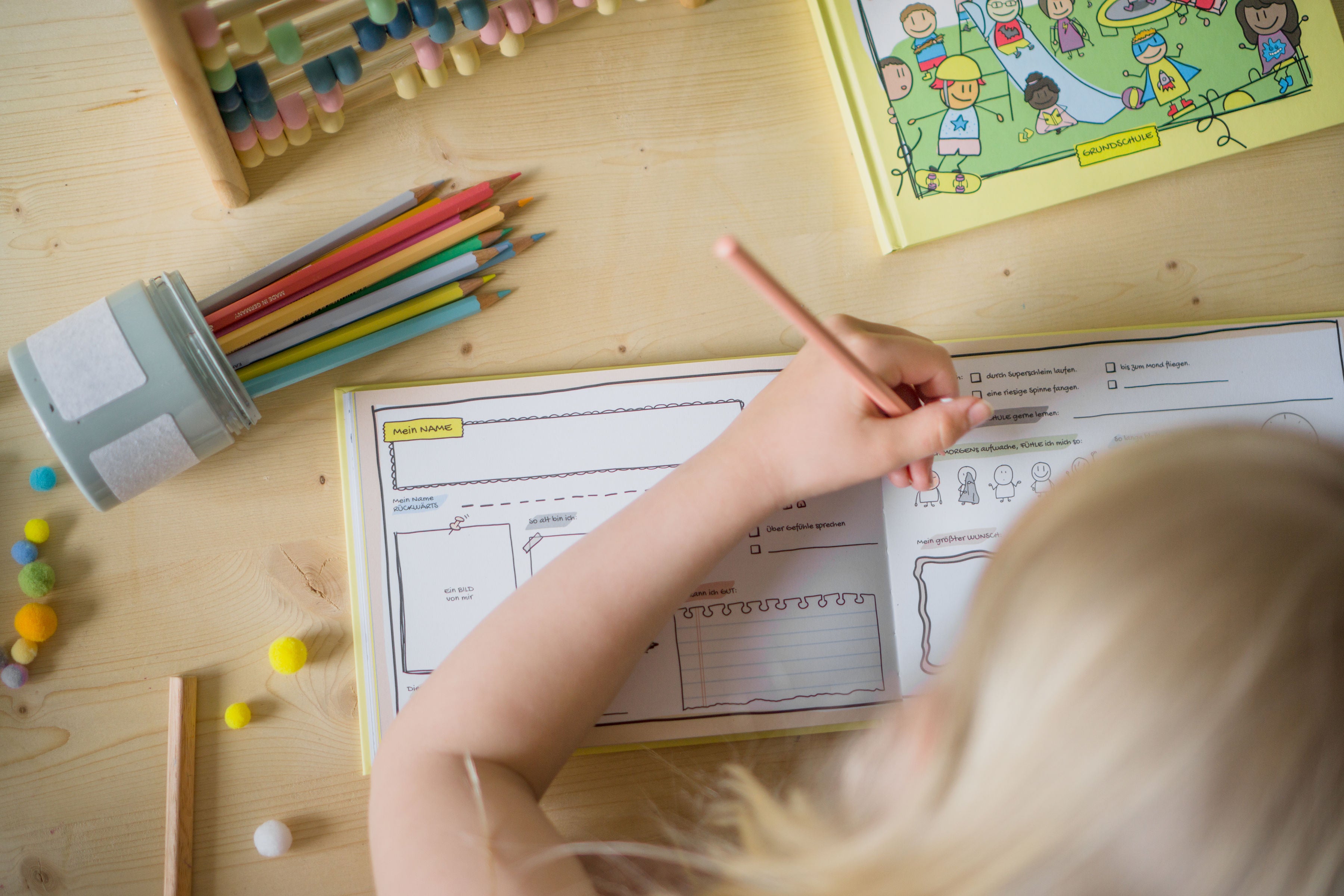 Freundschaftsbuch "Meine Lieblingsmenschen" Grundschulzeit
